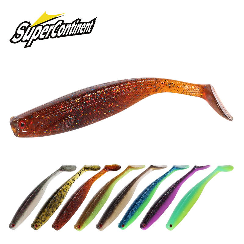 Fishing Lure Swimbait - 2022 Supercontinent ShadTeez 5ซม./7ซม./10ซม.Pike Zander Predatorตกปลา3dตาSoft