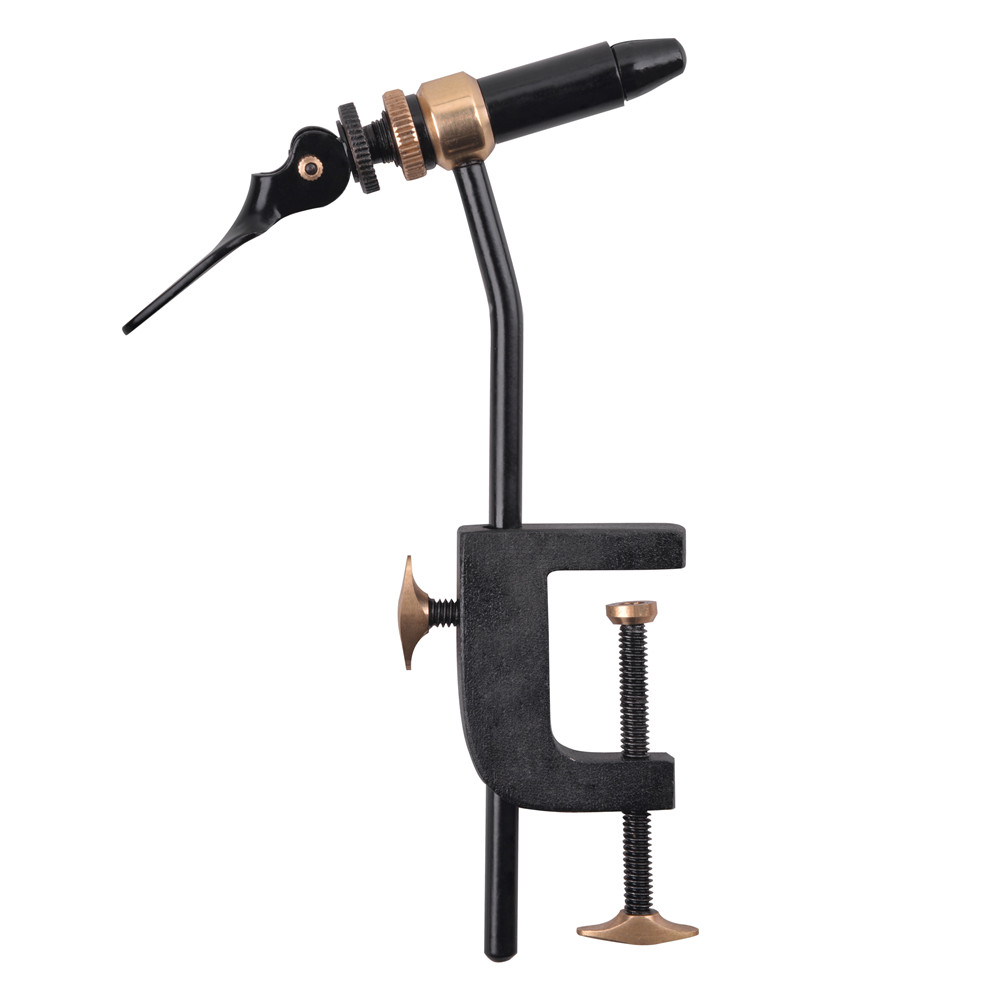 Fishing Lure Jig - ROTARY Fly Tying Vise เครื่องมือความปลอดภัยตกปลา Hook