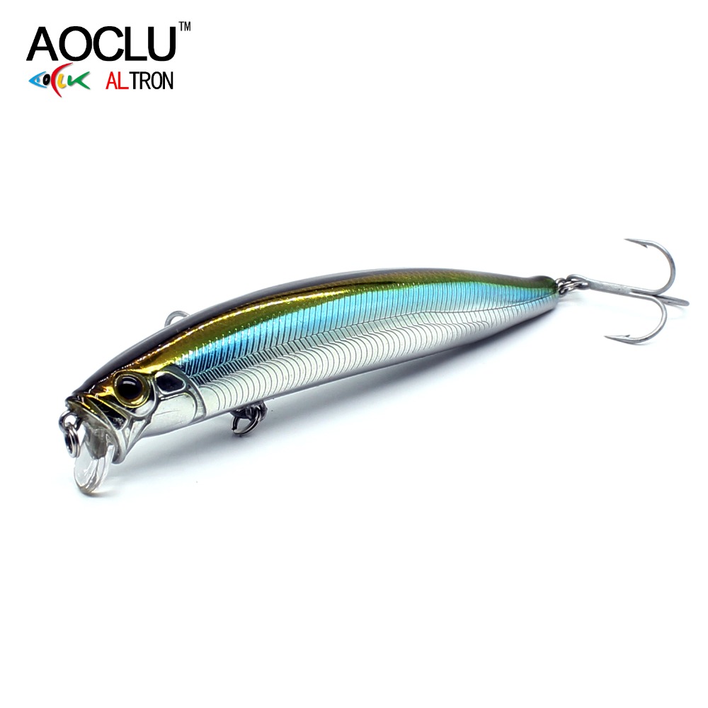 Fishing Lure Jerkbait - AOCLU Seabass Killer ลอย Wobbler 105mm
