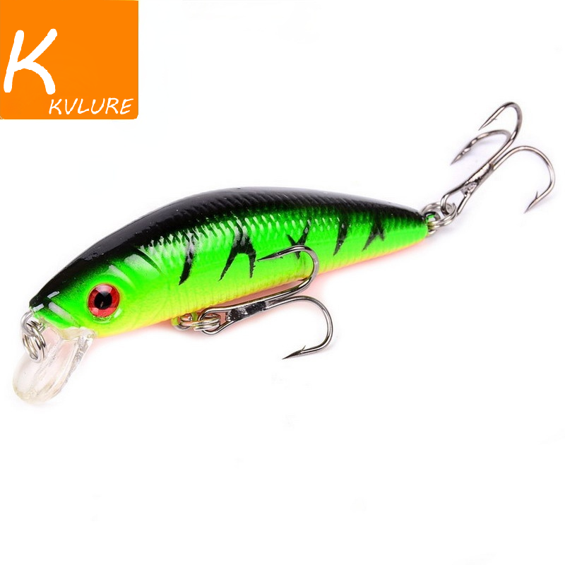 Fishing Lure Crankbait - เหยื่อตกปลา 70mm 8g 3D Eyes Crankbait