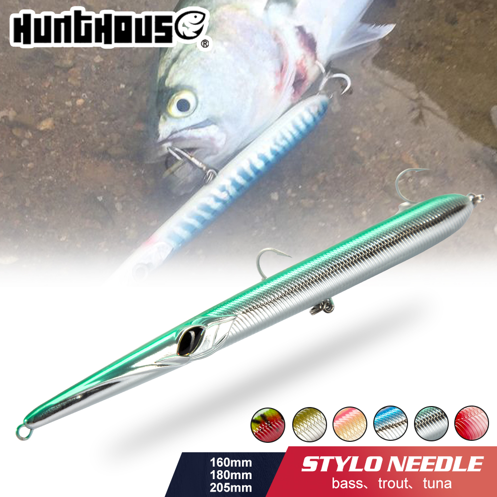 Fishing Lure Swimbait - เหยื่อตกปลา Hunthouse แบบเข็ม สำหรับตีไกล รุ่น Pencil