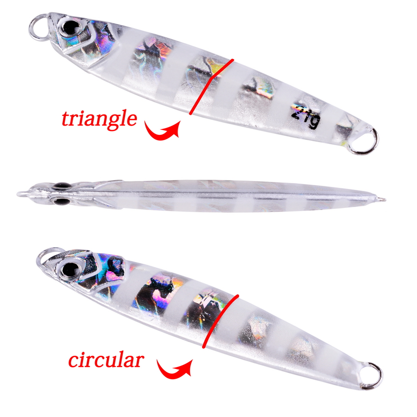 10Pcs โลหะ Jig 7G 10G 14G 17G  - Fishing Lure Spoon บทวิจารณ์และราคา