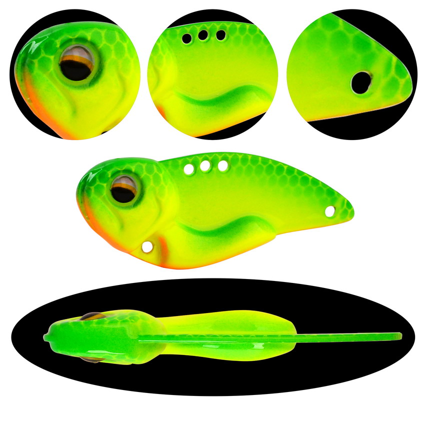 6pcs โลหะ VIB เหยื่อตกปลา 7.3g - Fishing Lure Blade Bait บทวิจารณ์และราคา
