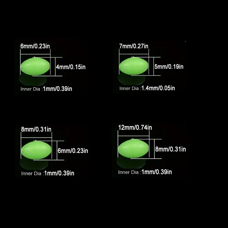 100 ชิ้น/ล็อตรูปไข่ Night Lumi - Fishing Lure Making Kit บทวิจารณ์และราคา