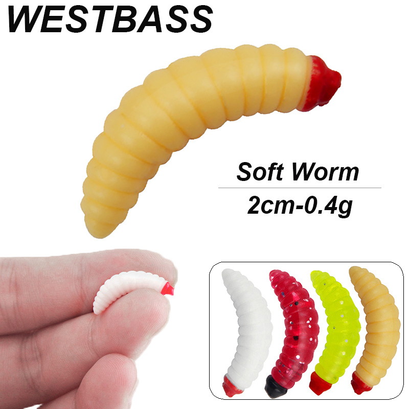 WESTBASS 20/50PCS ตัวอ่อน Swim - Fishing Lure Swimbait บทวิจารณ์และราคา