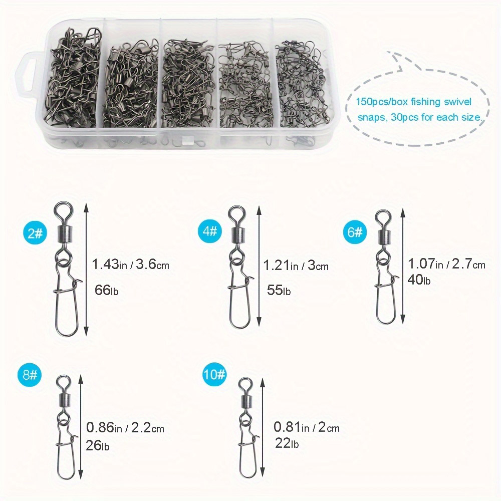 95/210 ชิ้นชุดอุปกรณ์เชื่อมต่อ - Fishing Lure Accessories บทวิจารณ์และราคา