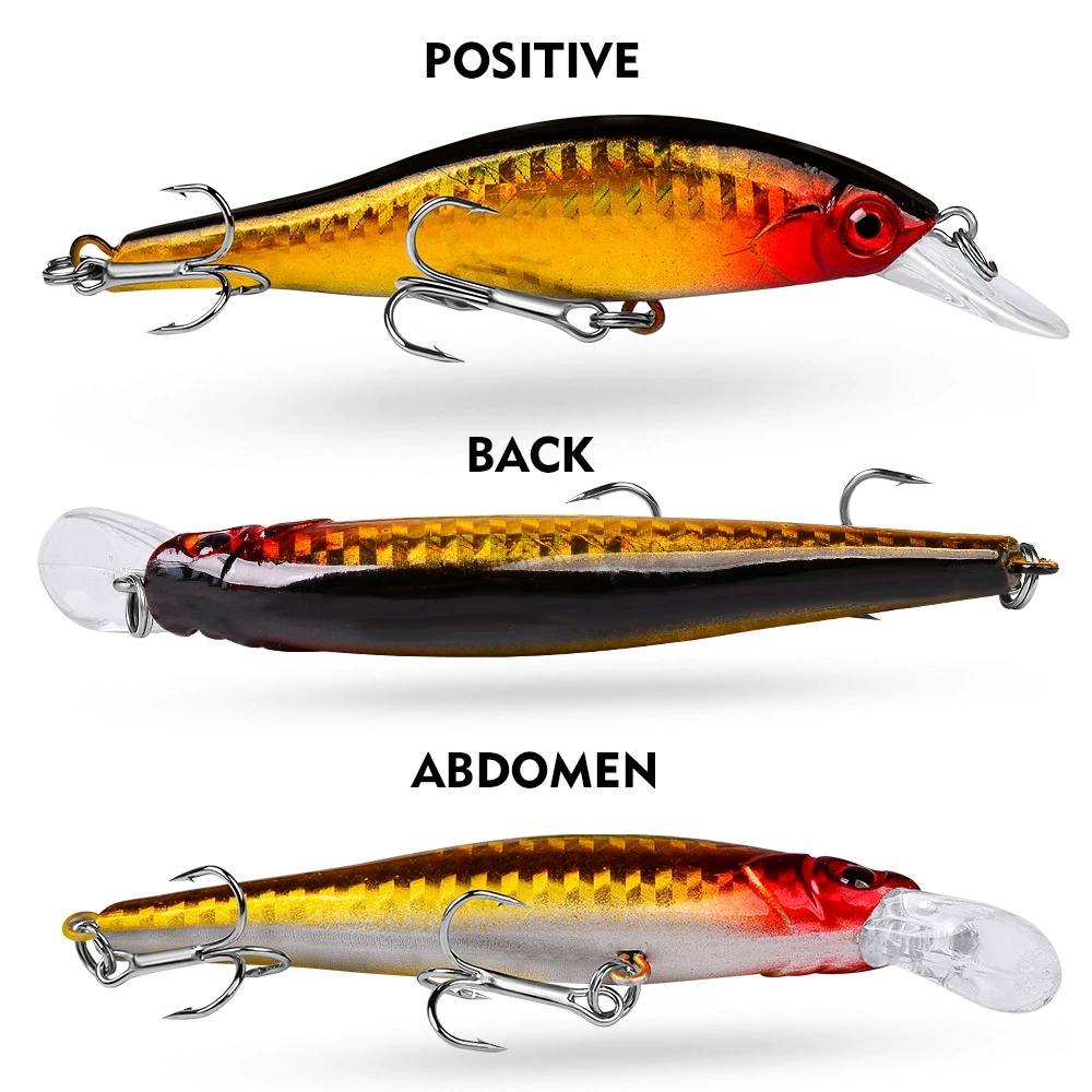 เหยื่อตกปลาหมึก 5 สี ขนาด 98 ม - Fishing Lure Jerkbait บทวิจารณ์และราคา