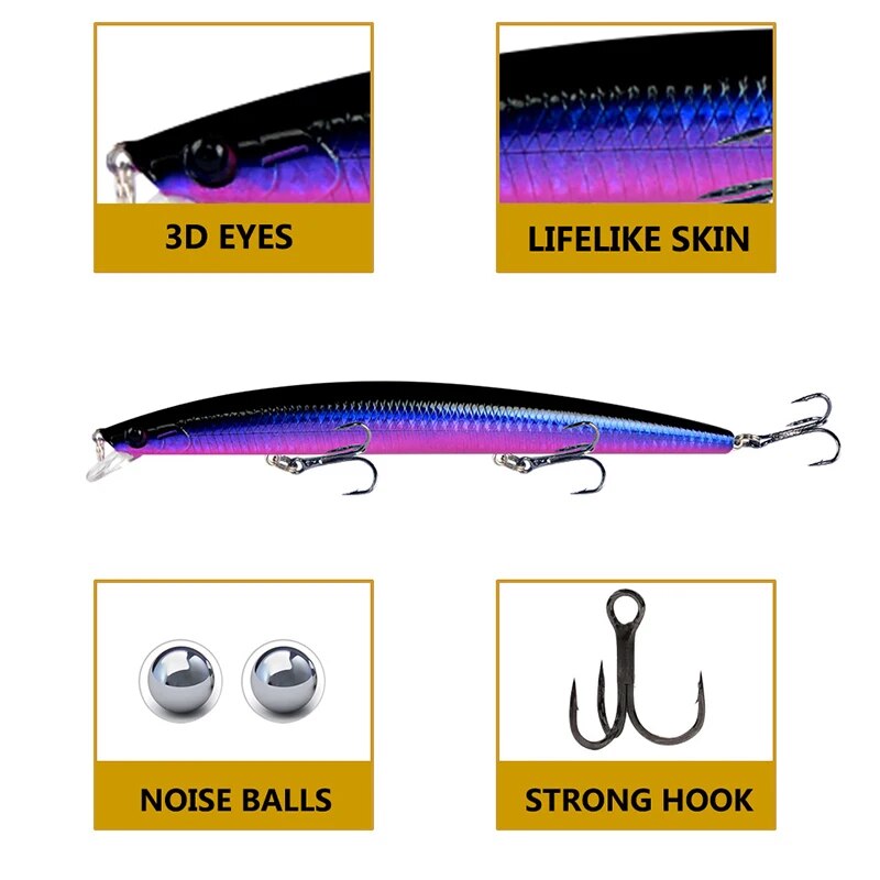 Minnow Fishing Lure เลเซอร์ Ha - Fishing Lure Crankbait บทวิจารณ์และราคา