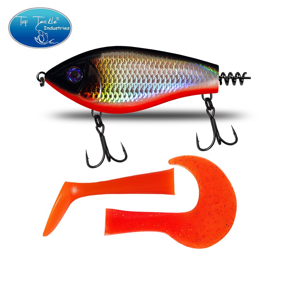 ช้า Sinking Jerk เหยื่อหางนุ่ม - Fishing Lure Jerkbait บทวิจารณ์และราคา