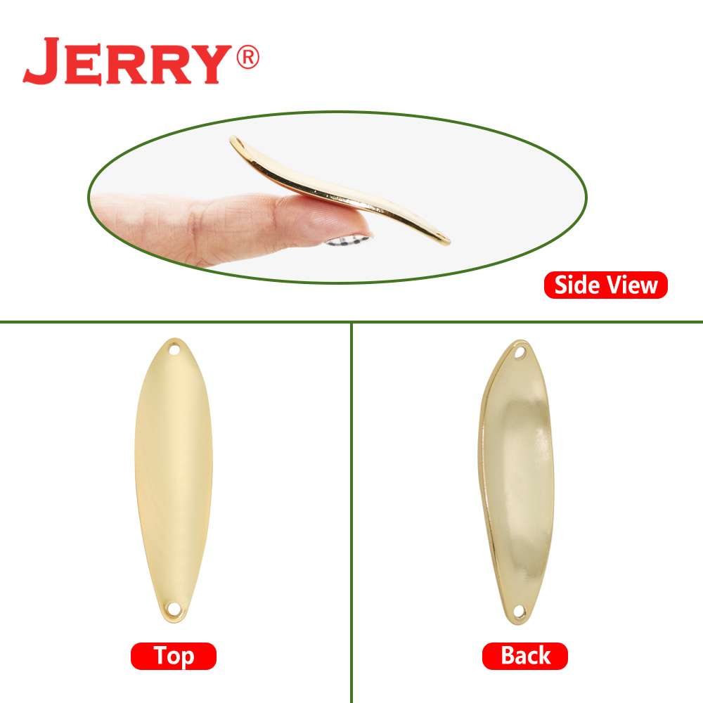 Jerry JD 14.5g 21g Unpainted ป - Fishing Lure Spoon บทวิจารณ์และราคา