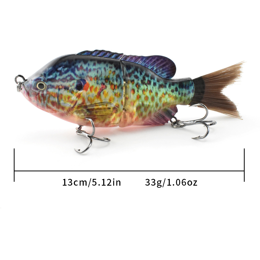 เหยื่อปลอมแบบสองส่วน ขนาด 13 ซ - Fishing Lure Swimbait บทวิจารณ์และราคา