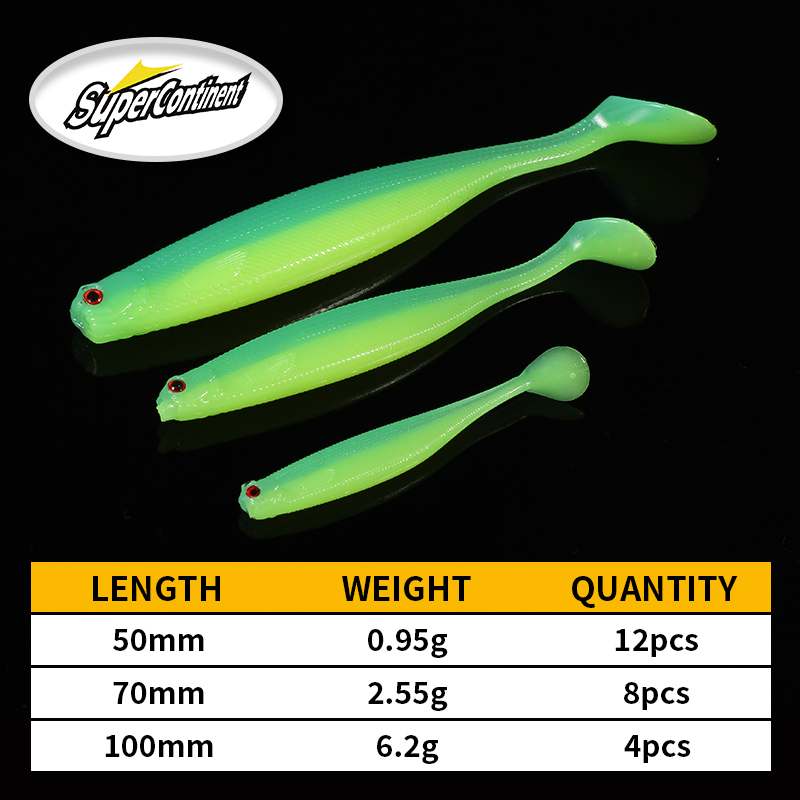 2022 Supercontinent ShadTeez 5 - Fishing Lure Swimbait บทวิจารณ์และราคา