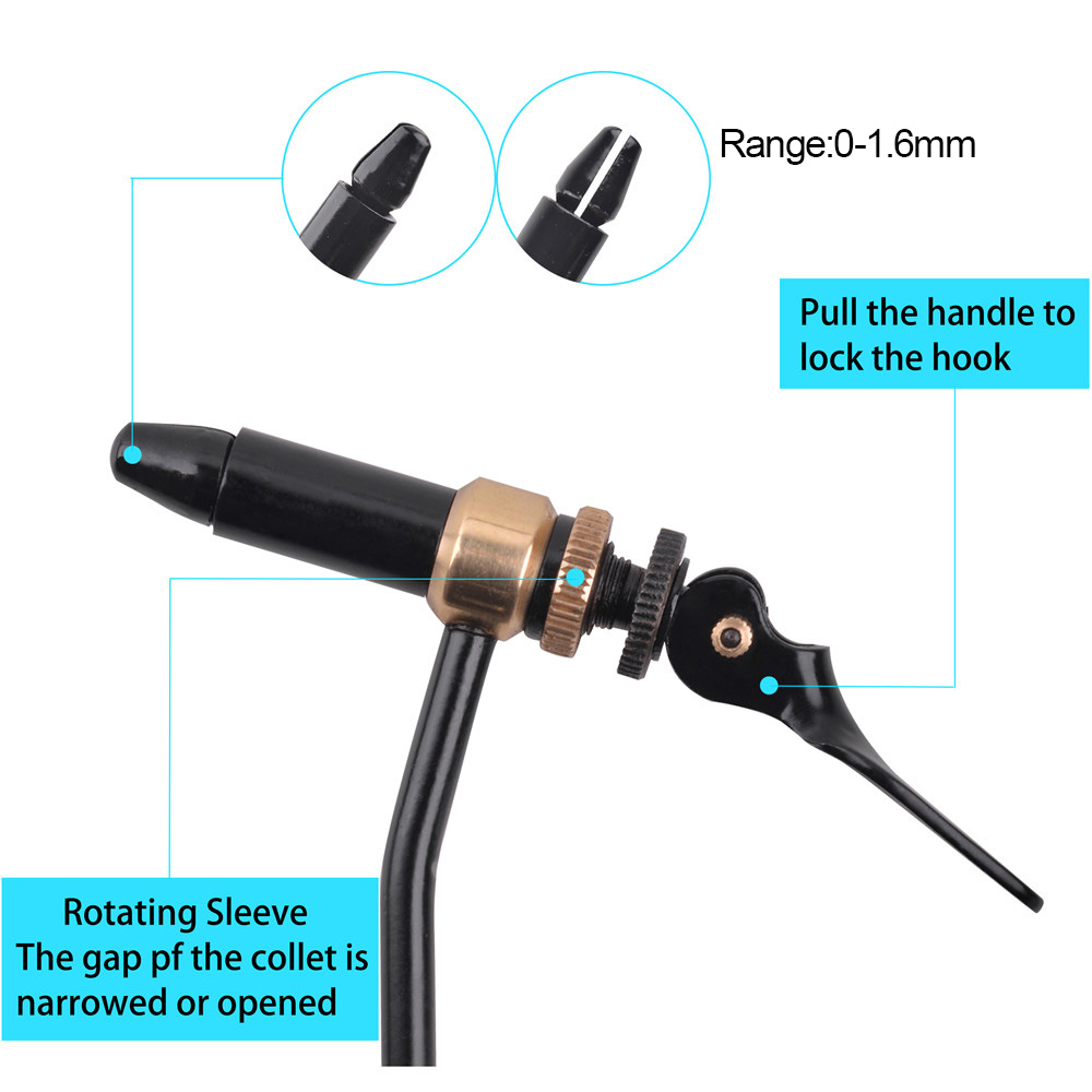 ROTARY Fly Tying Vise เครื่องม - Fishing Lure Jig บทวิจารณ์และราคา