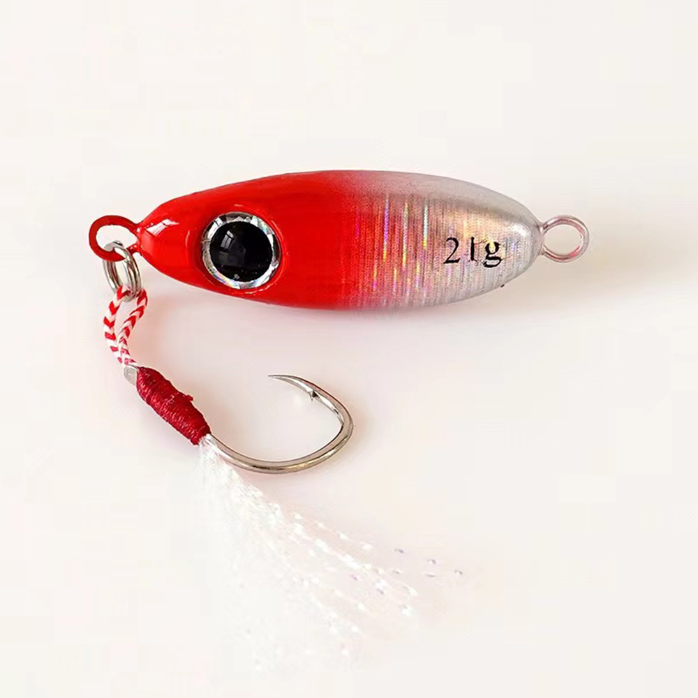 6pcs Micro Metal Jigging เหยื่ - Fishing Lure Spoon บทวิจารณ์และราคา