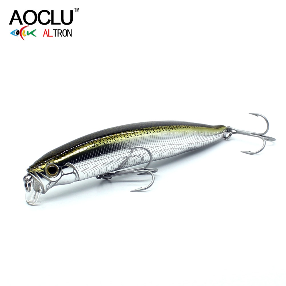 AOCLU Seabass Killer ลอย Wobbl - Fishing Lure Jerkbait บทวิจารณ์และราคา