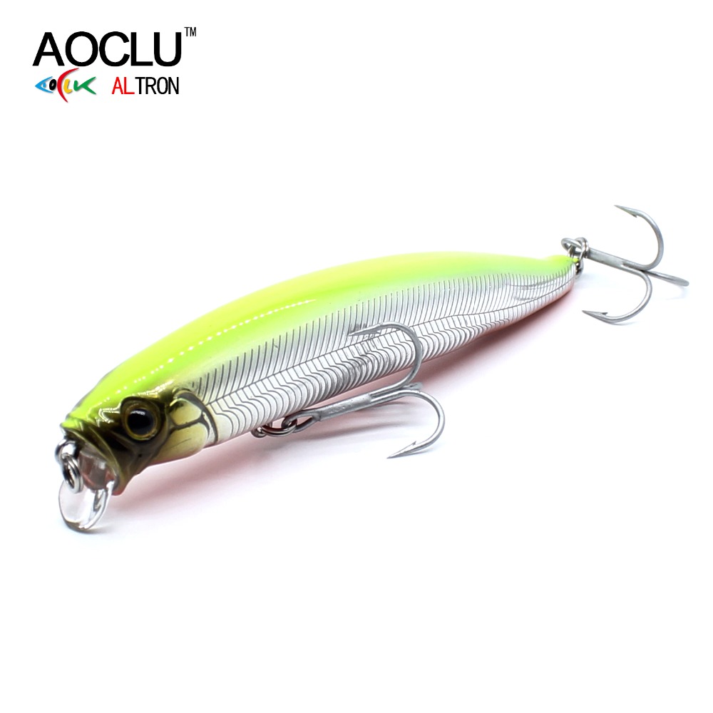 AOCLU Seabass Killer ลอย Wobbl - Fishing Lure Jerkbait บทวิจารณ์และราคา