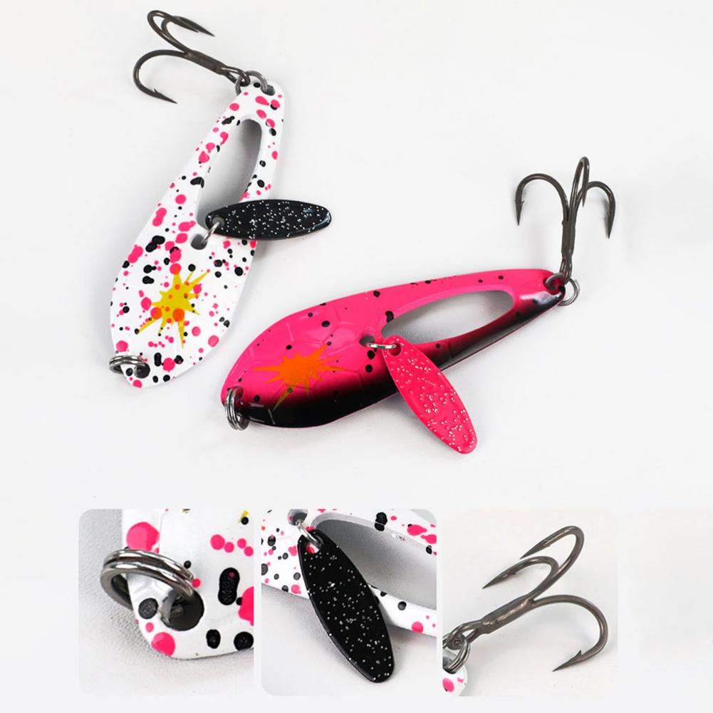 เหยื่อปลอมแบบใบพัดหมุน 5 ชิ้น  - Fishing Lure Blade Bait บทวิจารณ์และราคา