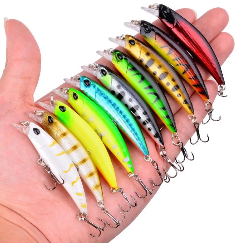 ชุดเหยื่อตกปลาแบบสุ่ม 3/5/8 ชิ - Fishing Lure Jerkbait บทวิจารณ์และราคา