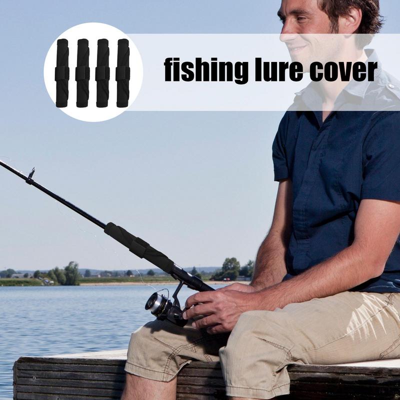 ฝาครอบเบ็ดตกปลา 4 ชิ้น ผ้าอ็อก - Fishing Lure Accessories บทวิจารณ์และราคา
