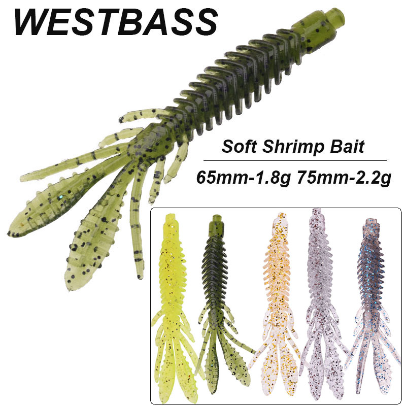WESTBASS 5PCS Larva เหยื่อ1.8G - Fishing Lure Swimbait บทวิจารณ์และราคา