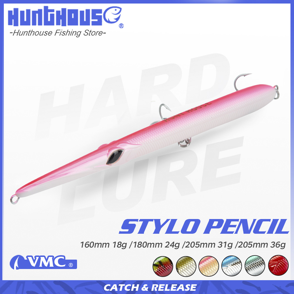 เหยื่อปลอม Hunthouse Stylo 160 - Fishing Lure Topwater บทวิจารณ์และราคา