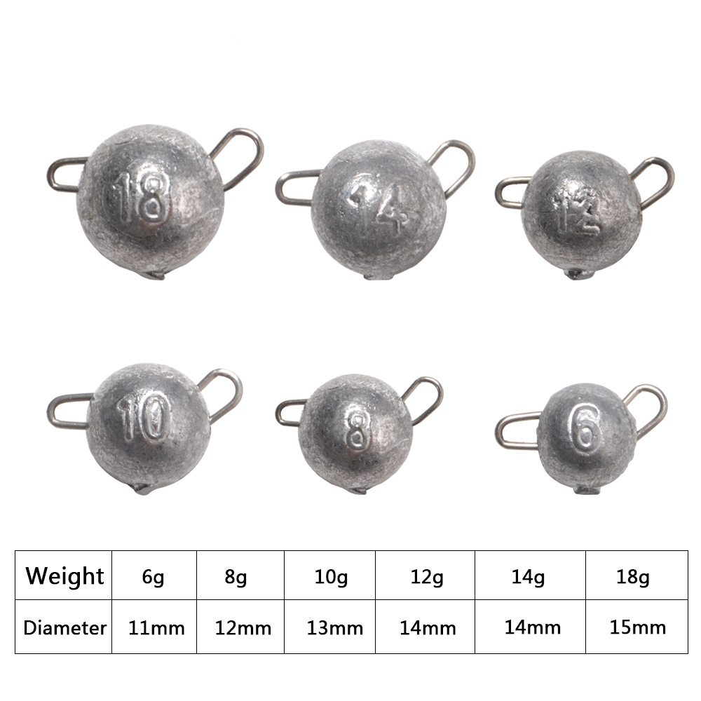FTK 5pcs Supercontinent Sinker - Fishing Lure Jig บทวิจารณ์และราคา