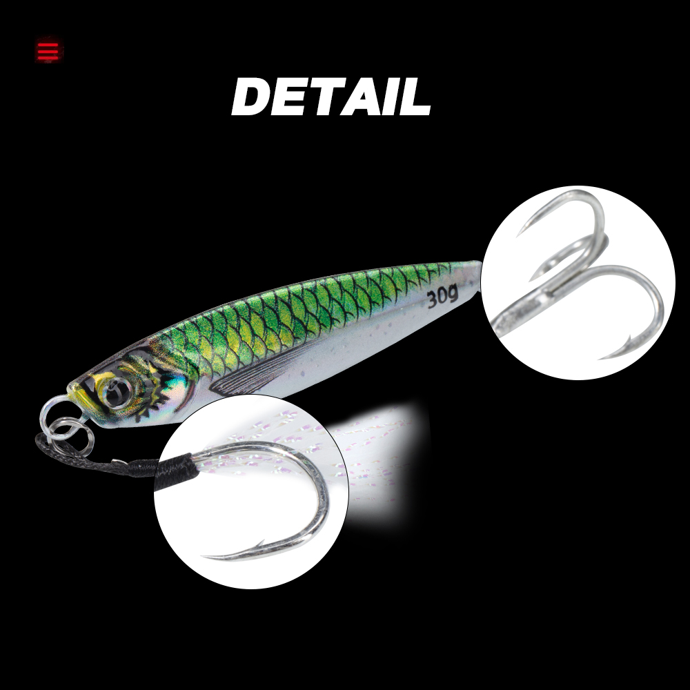 Hunthouse โลหะ Jig Fishing Lur - Fishing Lure Spinnerbait บทวิจารณ์และราคา