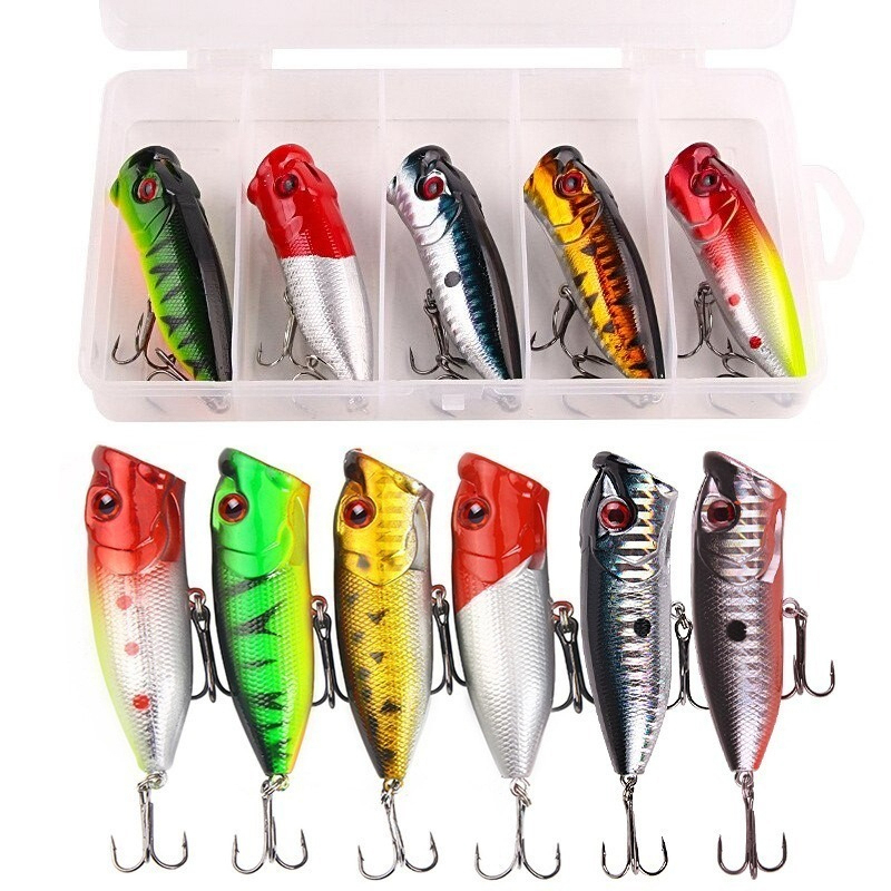 เหยื่อปลอมแบบลอยน้ำ 6.5 ซม./10 - Fishing Lure Topwater บทวิจารณ์และราคา