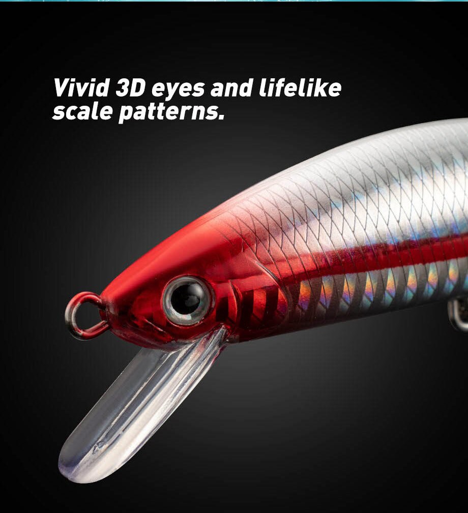 เหยื่อล่อปลาซิวแบบจมขนาด13ซม.  - Fishing Lure Crankbait บทวิจารณ์และราคา