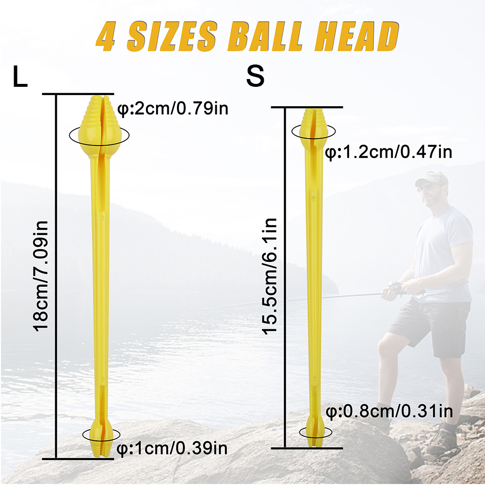 6 ชิ้นตะขอตกปลา Disgorger Snel - Fishing Lure Spinner บทวิจารณ์และราคา