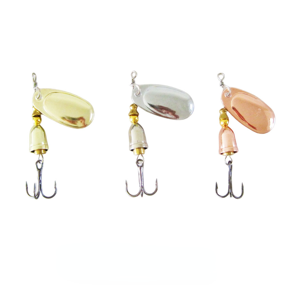 เหยื่อตกปลาโลหะทองเหลืองแบบแข็ - Fishing Lure Blade Bait บทวิจารณ์และราคา