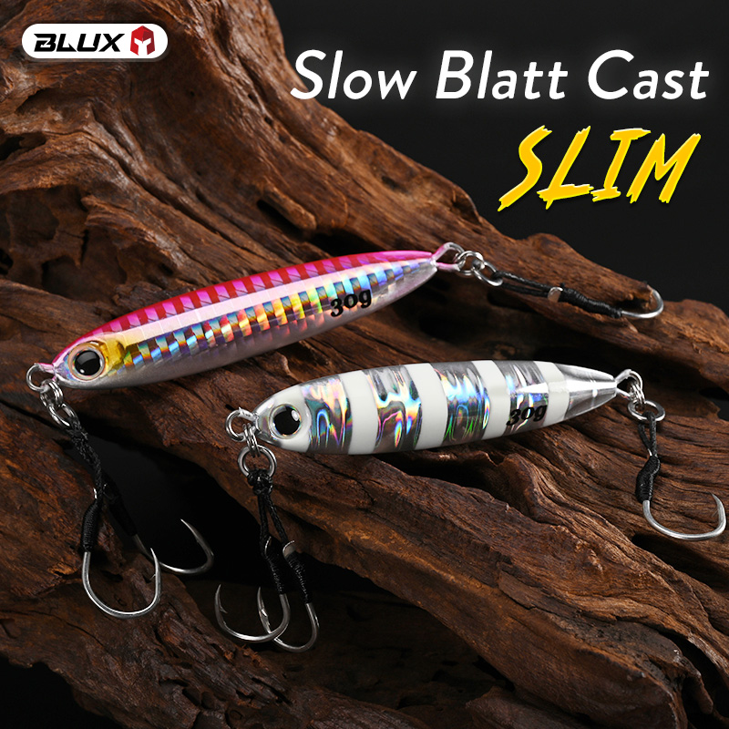 BLUX Slow Blatt Cast Slim Meta - Fishing Lure Spoon บทวิจารณ์และราคา
